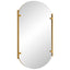 Keiichi Mirrors Linear Mirror Gold House of Isabella UK
