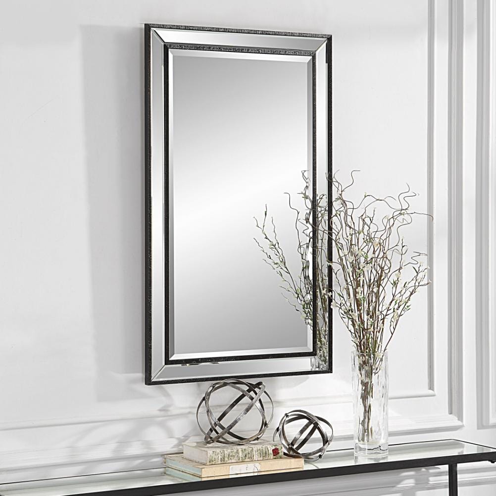 Keiichi Mirrors Lines Mirror Black House of Isabella UK