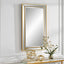 Keiichi Mirrors Lines Mirror Gold House of Isabella UK