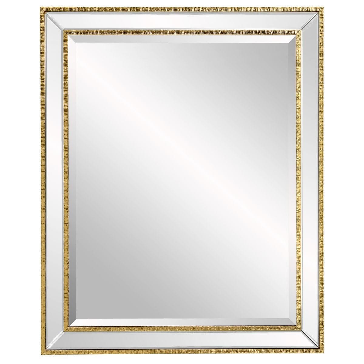 Keiichi Mirrors Lines Small Mirror in Gold House of Isabella UK