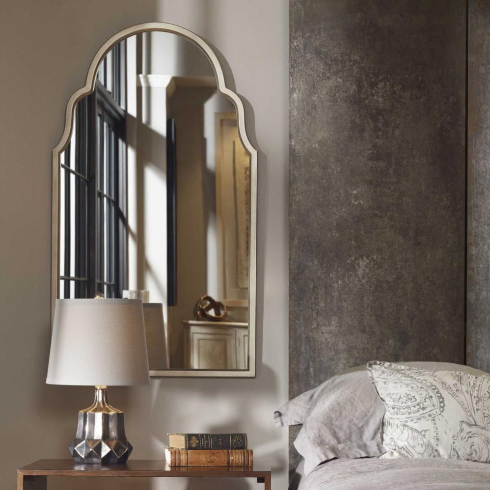 Keiichi Mirrors Lois Mirror Champagne Silver House of Isabella UK
