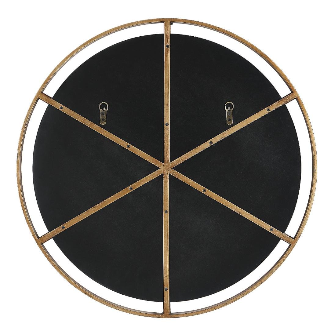 Keiichi Mirrors Maritime Mirror Black & Brass House of Isabella UK
