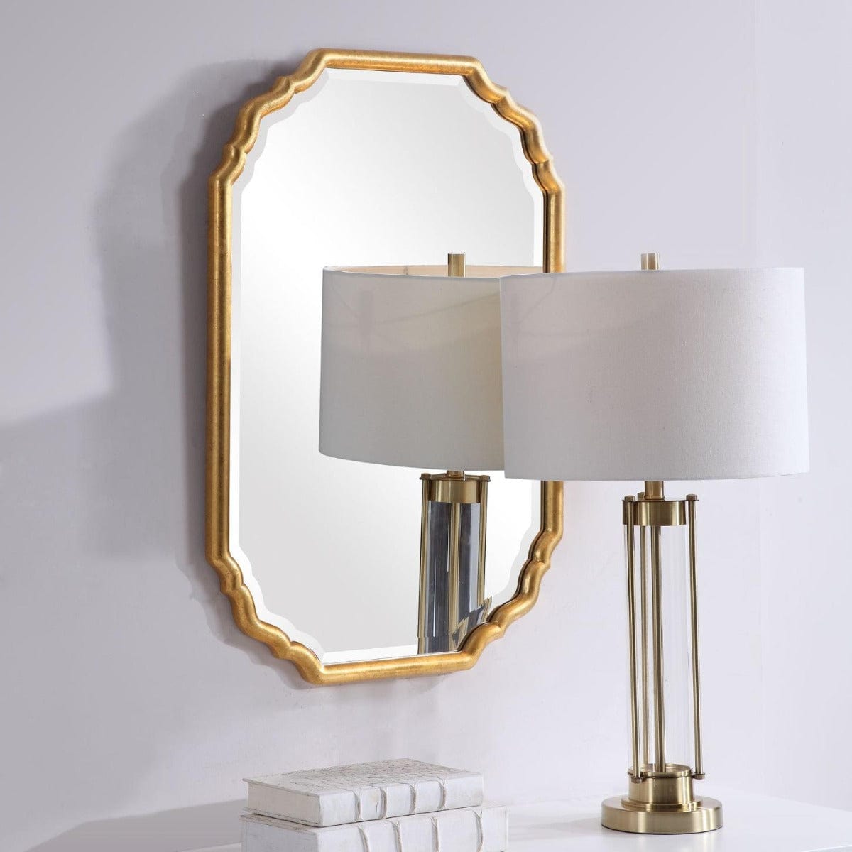 Keiichi Mirrors Maye Mirror Gold House of Isabella UK
