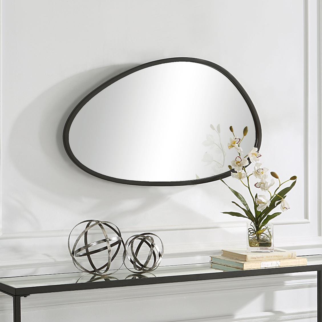 Keiichi Mirrors Moderne Mirror Black House of Isabella UK