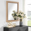 Keiichi Mirrors Natural Woven Rectangular Mirror House of Isabella UK