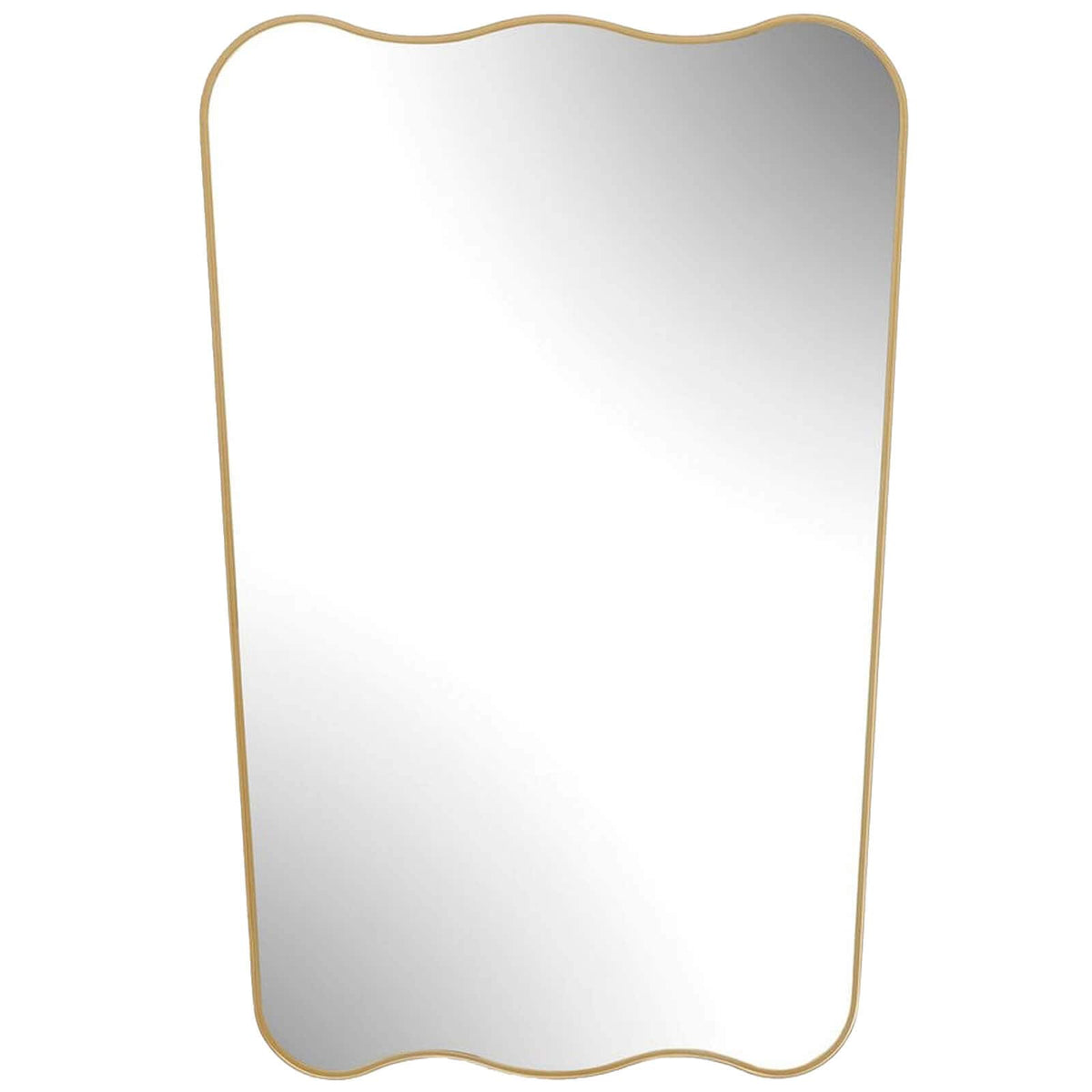 Keiichi Mirrors Olivia Scalloped Mirror in Gold House of Isabella UK