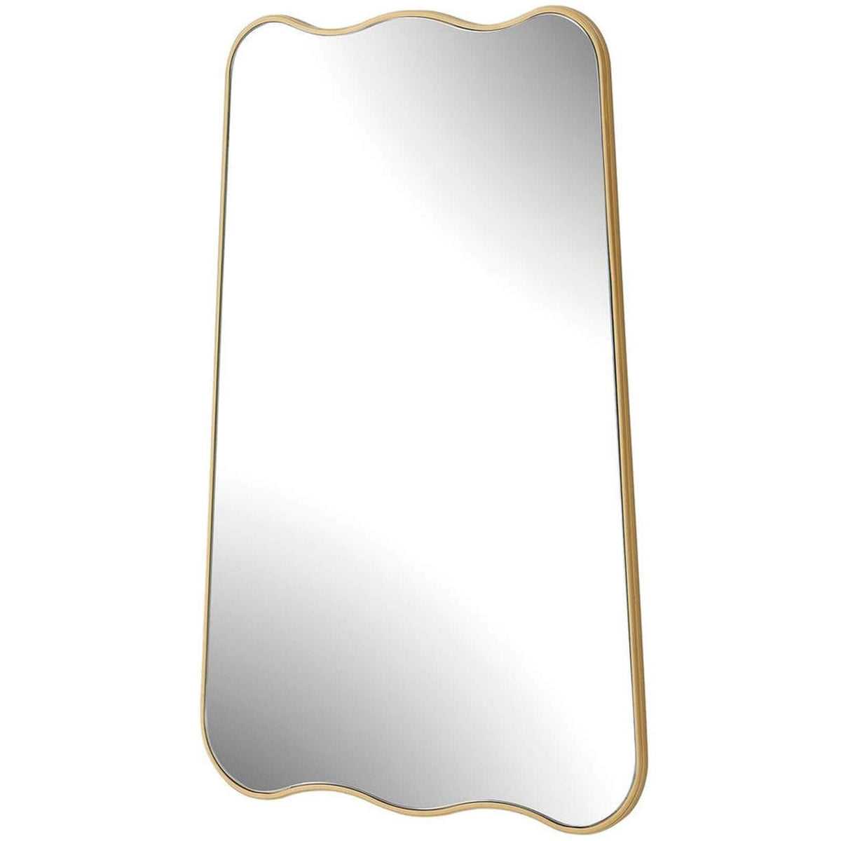 Keiichi Mirrors Olivia Scalloped Mirror in Gold House of Isabella UK