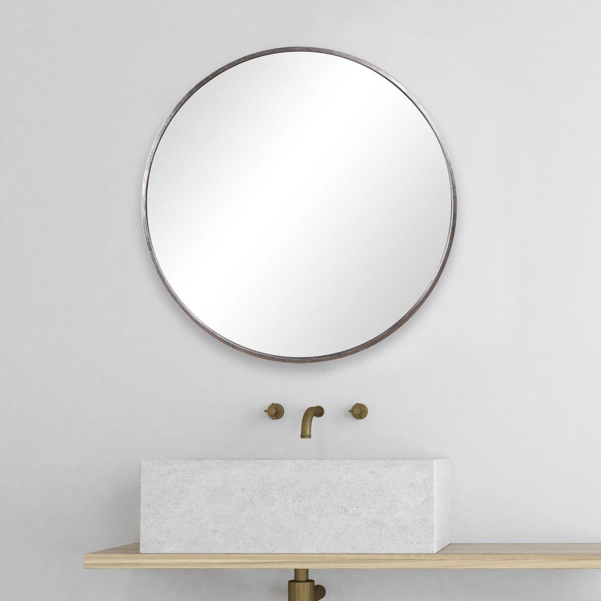 Keiichi Mirrors Ophelia Mirror Silver House of Isabella UK