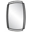 Keiichi Mirrors Overlap Rectangular Mirror Black House of Isabella UK