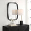 Keiichi Mirrors Overlap Rectangular Mirror Black House of Isabella UK