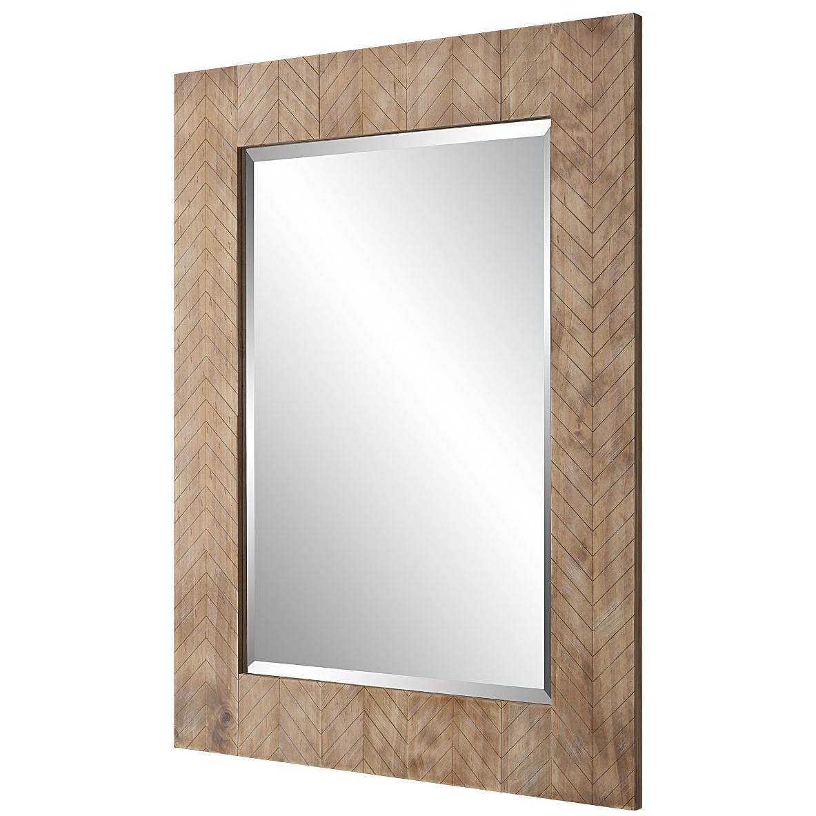 Keiichi Mirrors Parquet Wooden Mirror House of Isabella UK