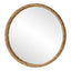 Keiichi Mirrors Round Seagrass Mirror House of Isabella UK