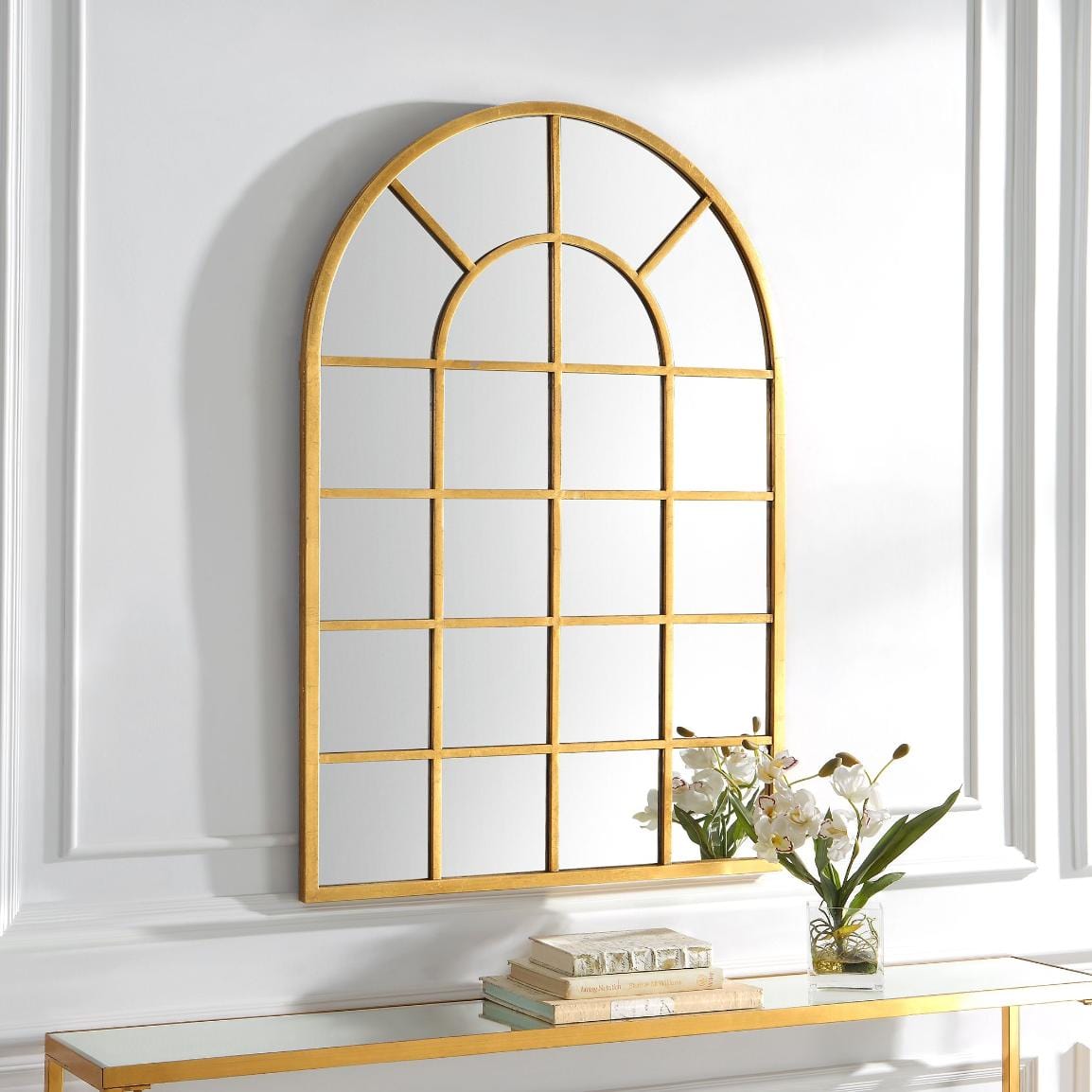 Keiichi Mirrors Secret Garden Mirror Gold House of Isabella UK