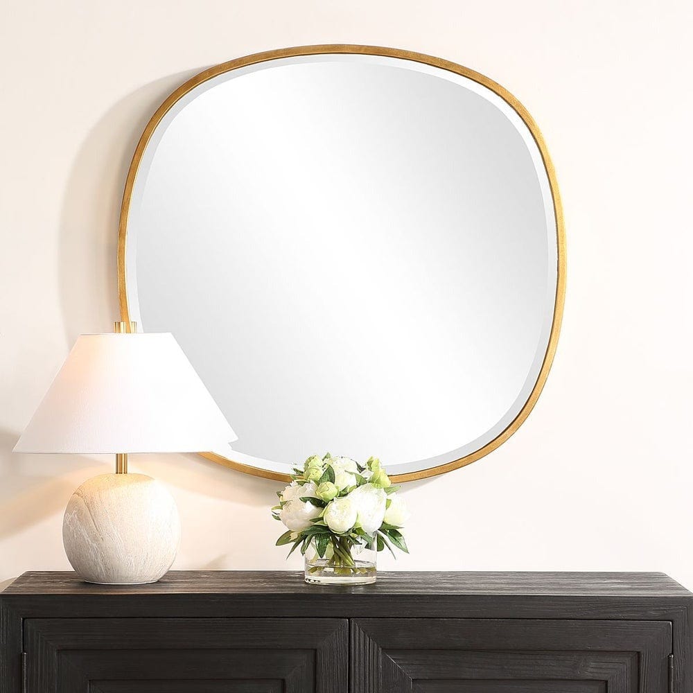 Keiichi Mirrors Sienna Gold Mirror House of Isabella UK