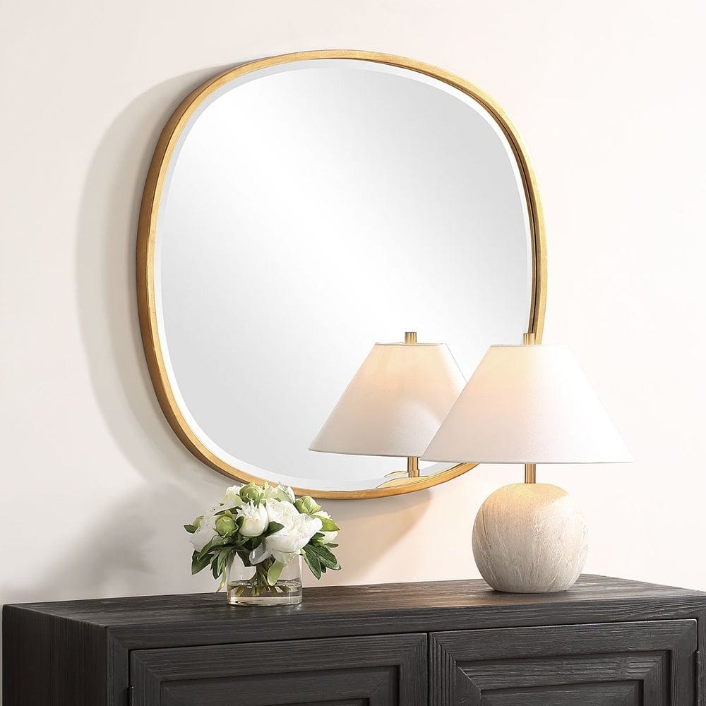 Keiichi Mirrors Sienna Gold Mirror House of Isabella UK