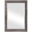 Keiichi Mirrors Silver Wood Effect Mirror House of Isabella UK