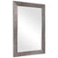 Keiichi Mirrors Silver Wood Effect Mirror House of Isabella UK