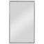 Keiichi Mirrors Simple Rectangular Mirror Silver House of Isabella UK