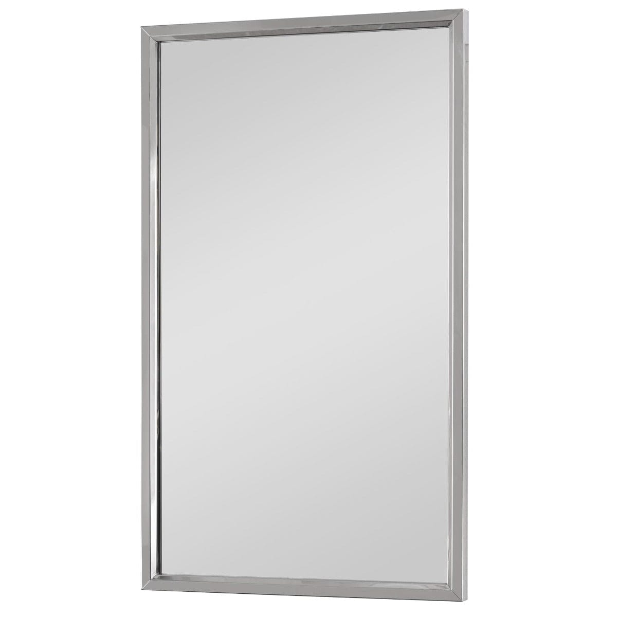 Keiichi Mirrors Simple Rectangular Mirror Silver House of Isabella UK