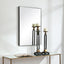 Keiichi Mirrors Simple Slim Frame Mirror Black House of Isabella UK