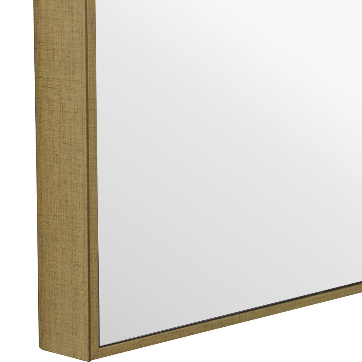Keiichi Mirrors Simple Slim Frame Mirror Gold House of Isabella UK