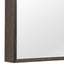 Keiichi Mirrors Simple Slim Frame Mirror Gunmetal Grey House of Isabella UK