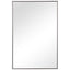 Keiichi Mirrors Simple Slim Frame Mirror Gunmetal Grey House of Isabella UK