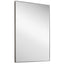 Keiichi Mirrors Simple Slim Frame Mirror Silver House of Isabella UK