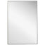 Keiichi Mirrors Simple Slim Frame Mirror Silver House of Isabella UK