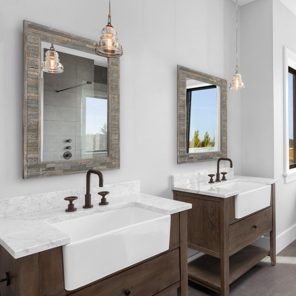 Keiichi Mirrors Slate Mirror House of Isabella UK