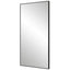 Keiichi Mirrors Slim Frame Midi Mirror Black House of Isabella UK
