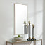 Keiichi Mirrors Slim Frame Midi Mirror Gold House of Isabella UK