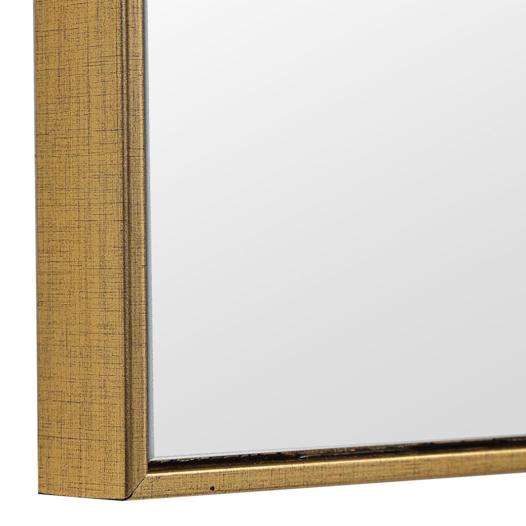 Keiichi Mirrors Slim Frame Midi Mirror Gold House of Isabella UK