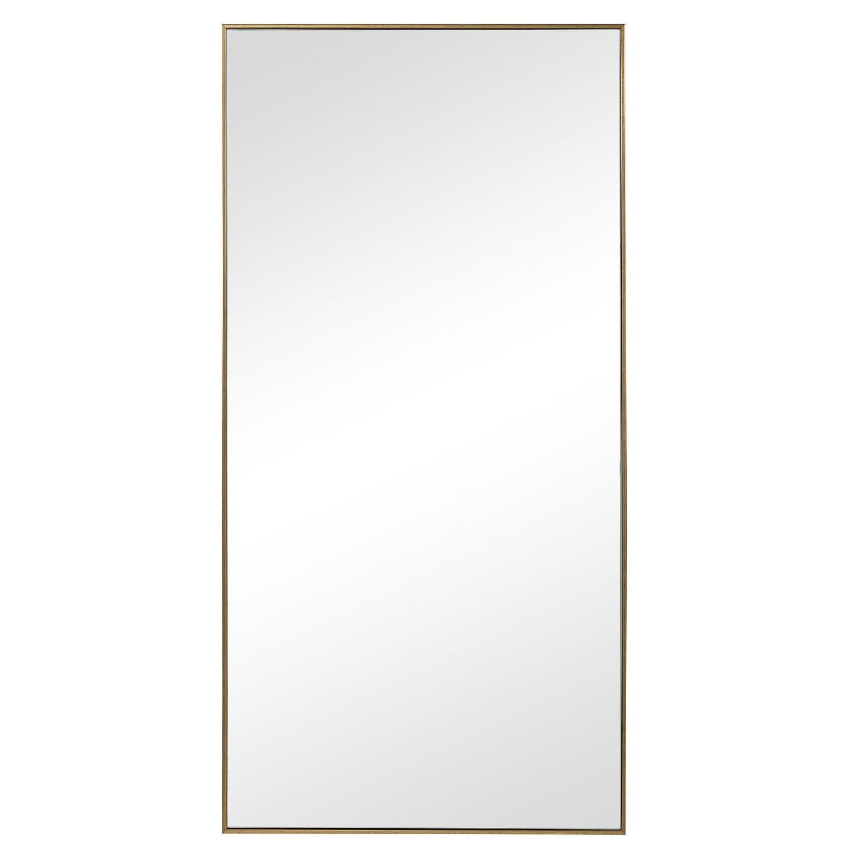 Keiichi Mirrors Slim Frame Midi Mirror Gold House of Isabella UK