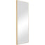 Keiichi Mirrors Slim Frame Tall Mirror Gold House of Isabella UK