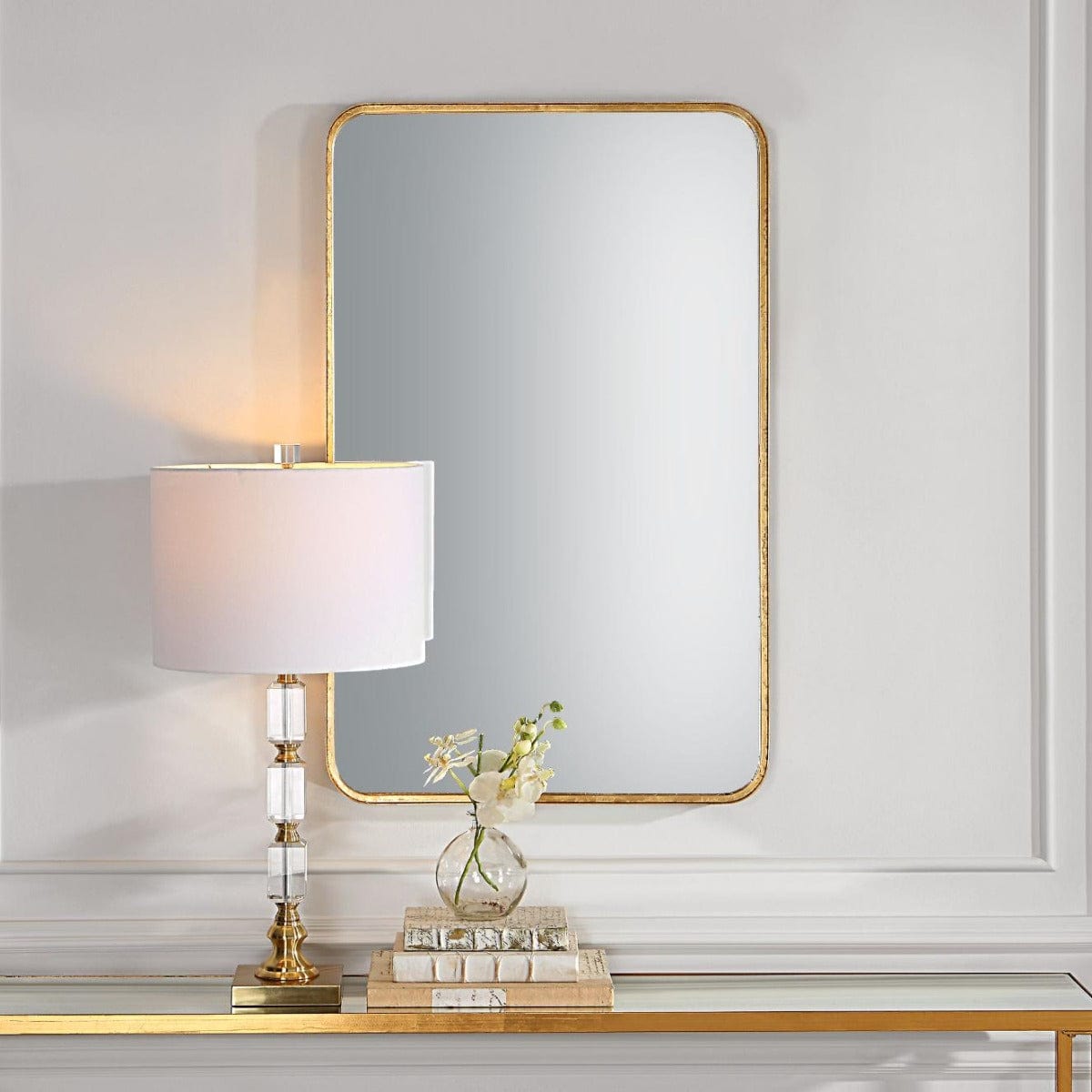Keiichi Mirrors Toby Mirror Gold House of Isabella UK