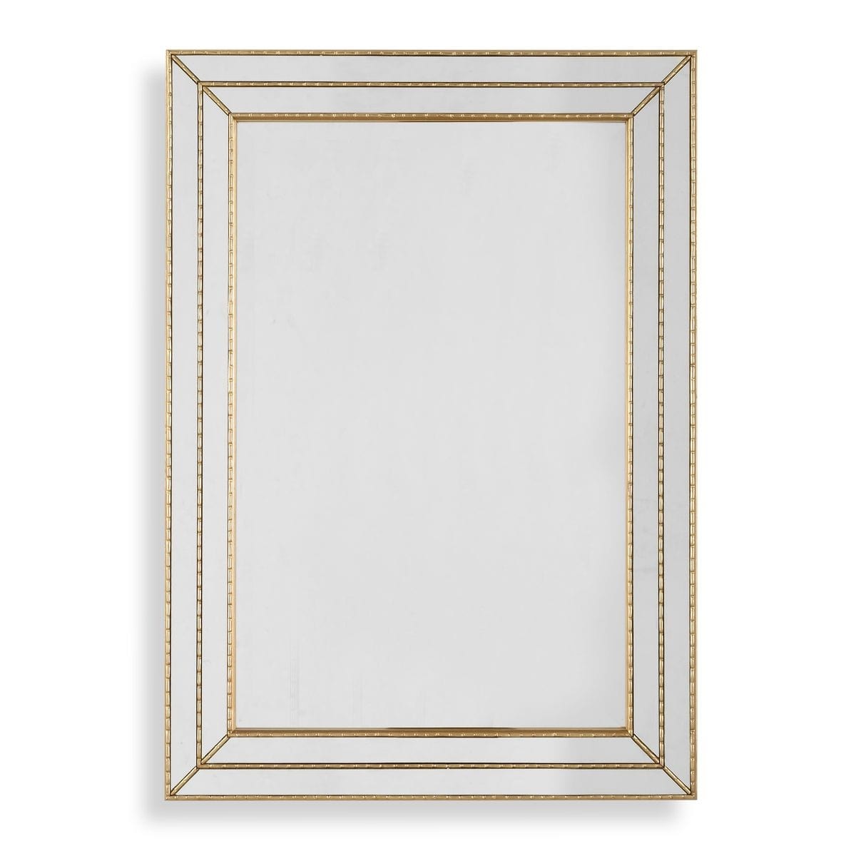 Keiichi Mirrors Triple Frame Mirror in Gold House of Isabella UK