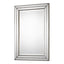 Keiichi Mirrors Triple Frame Mirror Silver Finish House of Isabella UK