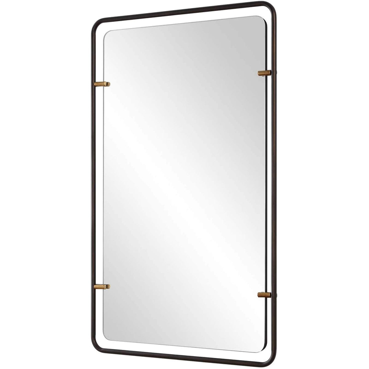Keiichi Mirrors Triton Mirror in Aged Bronze House of Isabella UK