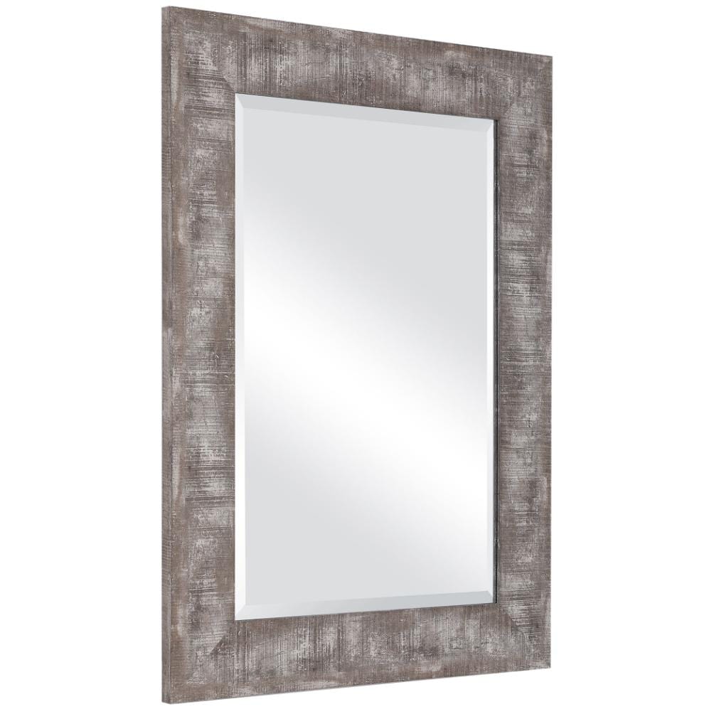 Keiichi Mirrors Wood Grain Grey Mirror House of Isabella UK