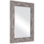 Keiichi Mirrors Wood Grain Grey Mirror House of Isabella UK