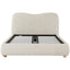 Keiichi Sleeping Chadlington Curved Upholstered Bed - King Size House of Isabella UK
