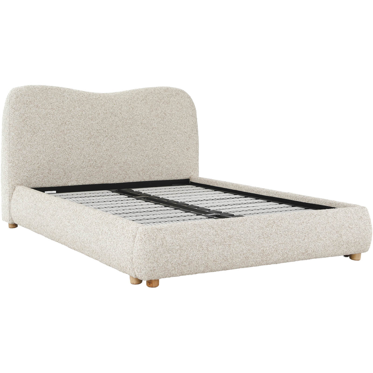 Keiichi Sleeping Chadlington Curved Upholstered Bed - Super King House of Isabella UK