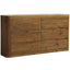 Keiichi Sleeping Reclaimed Pine Chest of Drawers House of Isabella UK