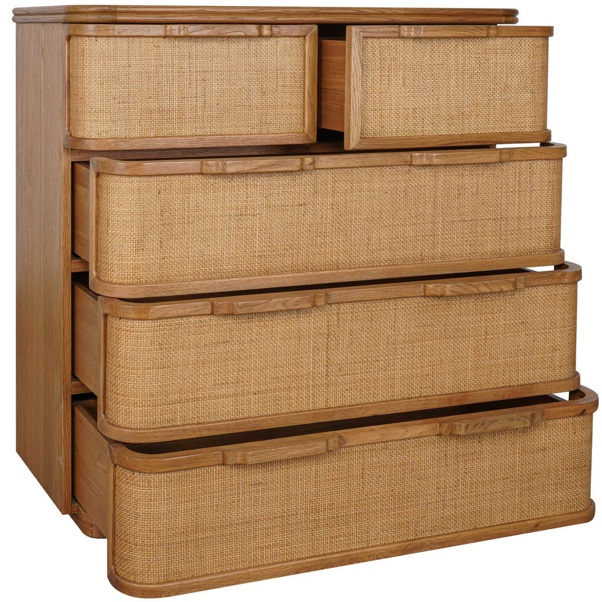 Keiichi Sleeping Saintbury 5 Drawer Chest of Drawers House of Isabella UK