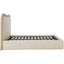 Keiichi Sleeping Sandford Curved Upholstered Bed - King Size House of Isabella UK