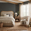 Keiichi Sleeping Sandford Curved Upholstered Bed – Super King Bed Frame House of Isabella UK