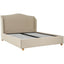 Keiichi Sleeping Wilmcote Winged Upholstered Bed - Super King House of Isabella UK
