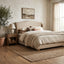 Wilmcote Winged Upholstered Bed - King Size