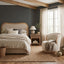 Sandford Curved Upholstered Bed – Super King Bed Frame